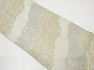 アンティーク　霞模様織出し袋帯（材料）